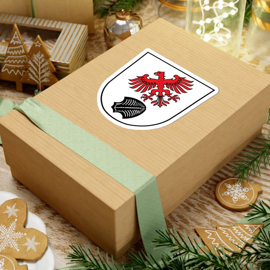 DEU Altenstadt a. d. Waldnaab COA (Germany) (Coat of Arms) STICKER Vinyl Kiss-Cut Decal - The Sticker Space