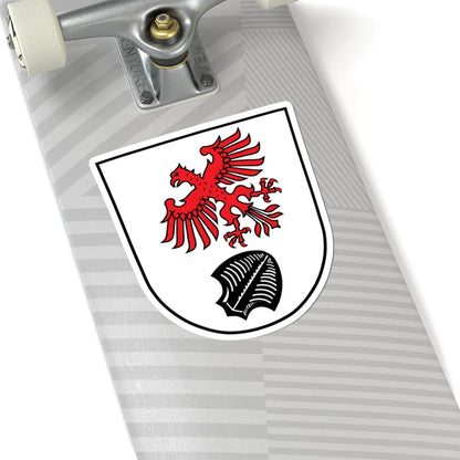 DEU Altenstadt a. d. Waldnaab COA (Germany) (Coat of Arms) STICKER Vinyl Kiss-Cut Decal - The Sticker Space