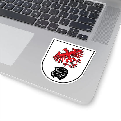 DEU Altenstadt a. d. Waldnaab COA (Germany) (Coat of Arms) STICKER Vinyl Kiss-Cut Decal - The Sticker Space