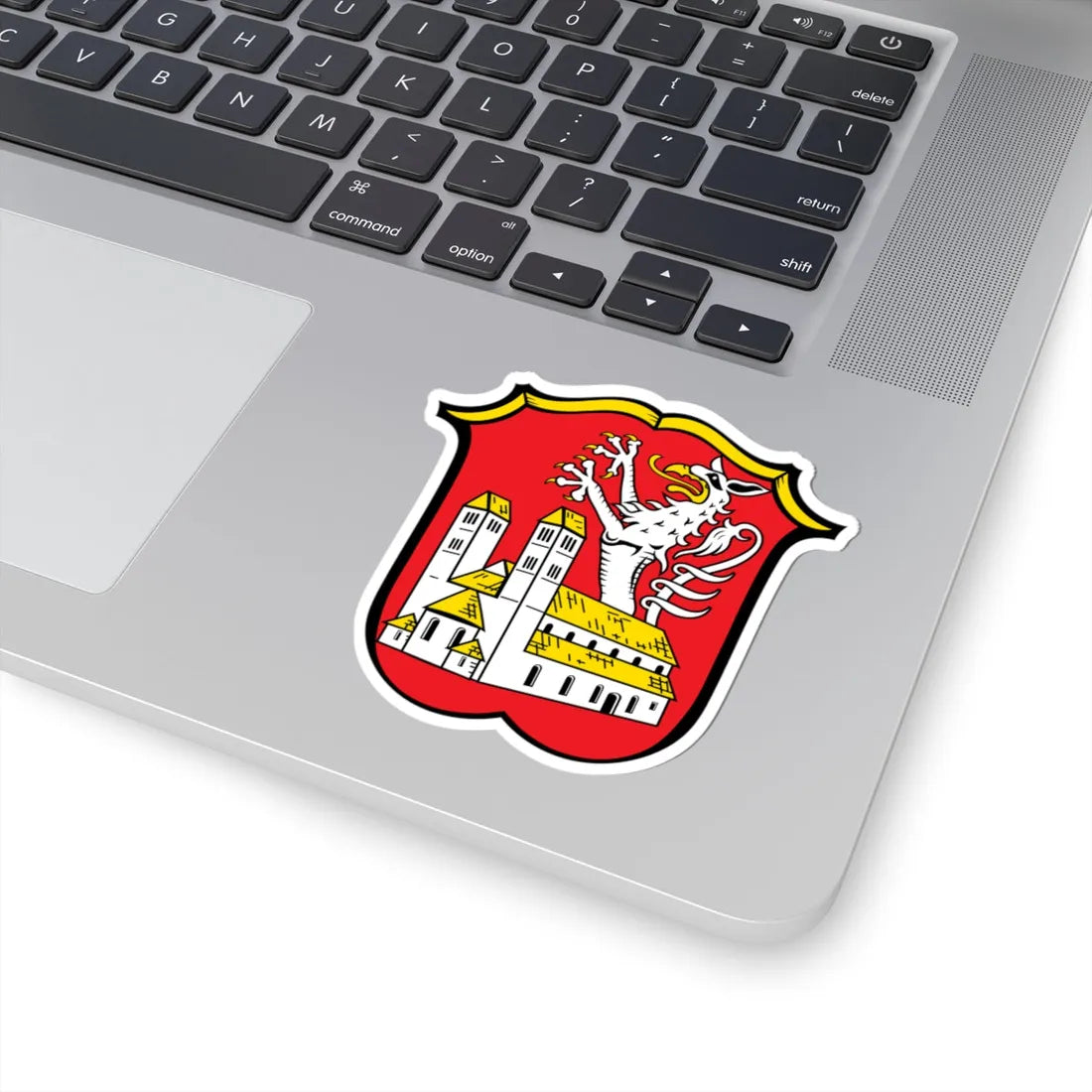 DEU Altenstadt Oberbayern COA (Germany) (Coat of Arms) STICKER Vinyl Kiss-Cut Decal - The Sticker Space