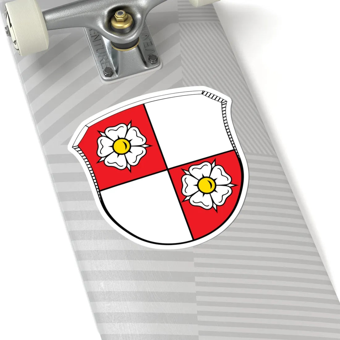 DEU Altertheim Unterfranken COA (Germany) (Coat of Arms) STICKER Vinyl Kiss-Cut Decal - The Sticker Space