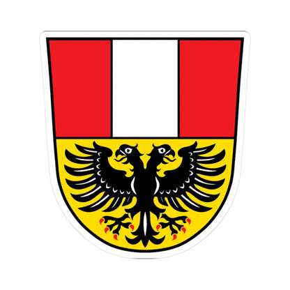 DEU Altfraunhofen COA (Germany) (Coat of Arms) STICKER Vinyl Kiss-Cut Decal 3 Inch White - The Sticker Space