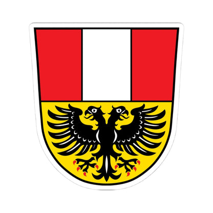 DEU Altfraunhofen COA (Germany) (Coat of Arms) STICKER Vinyl Kiss-Cut Decal - The Sticker Space