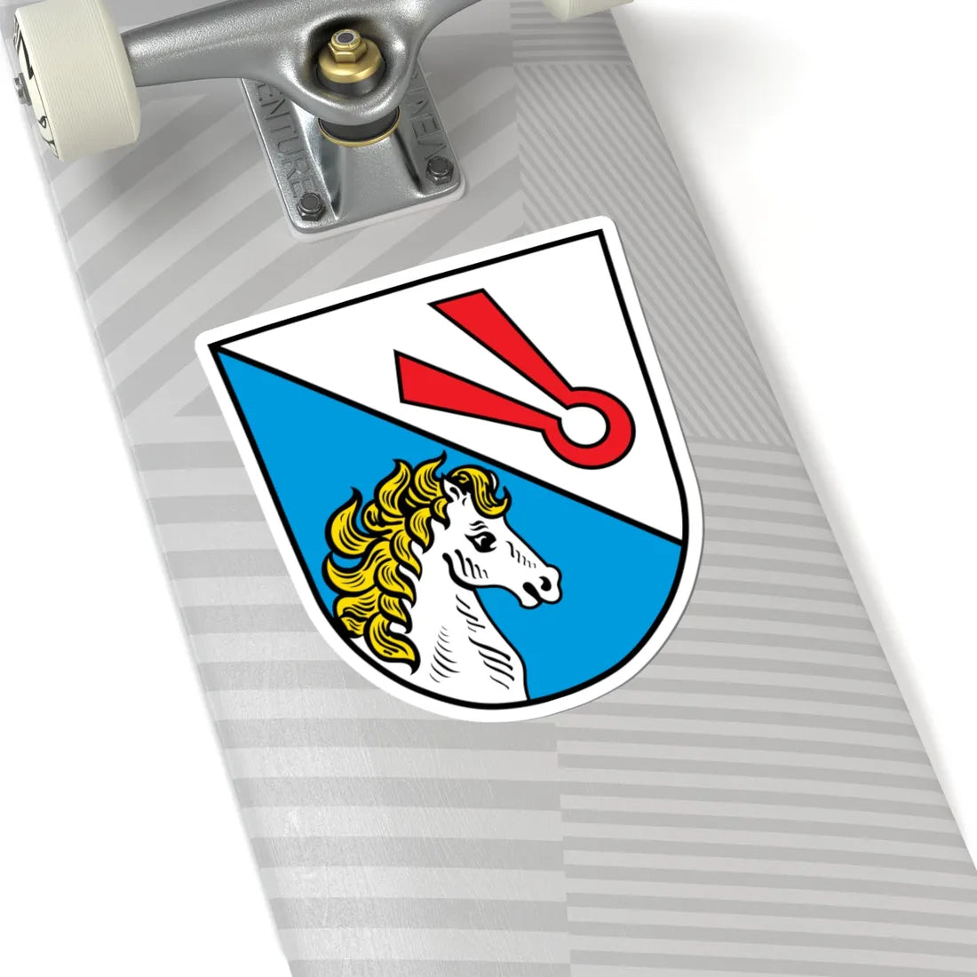 DEU Althegnenberg COA (Germany) (Coat of Arms) STICKER Vinyl Kiss-Cut Decal - The Sticker Space