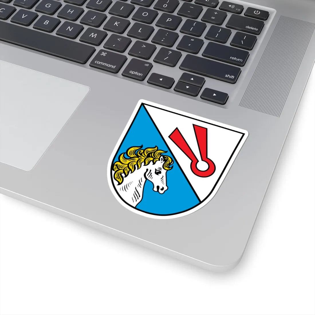 DEU Althegnenberg COA (Germany) (Coat of Arms) STICKER Vinyl Kiss-Cut Decal - The Sticker Space