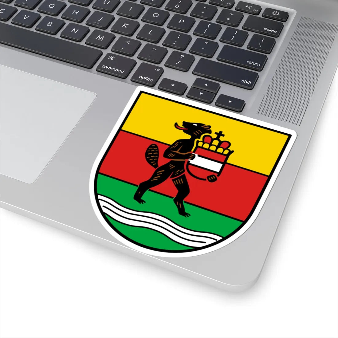 DEU Altheim bei Riedlingen COA (Germany) (Coat of Arms) STICKER Vinyl Kiss-Cut Decal - The Sticker Space