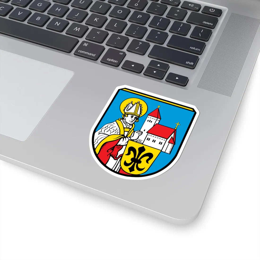 DEU Altomünster COA (Germany) (Coat of Arms) STICKER Vinyl Kiss-Cut Decal - The Sticker Space