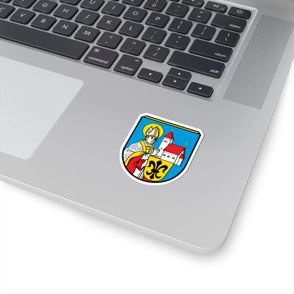 DEU Altomünster COA (Germany) (Coat of Arms) STICKER Vinyl Kiss-Cut Decal - The Sticker Space