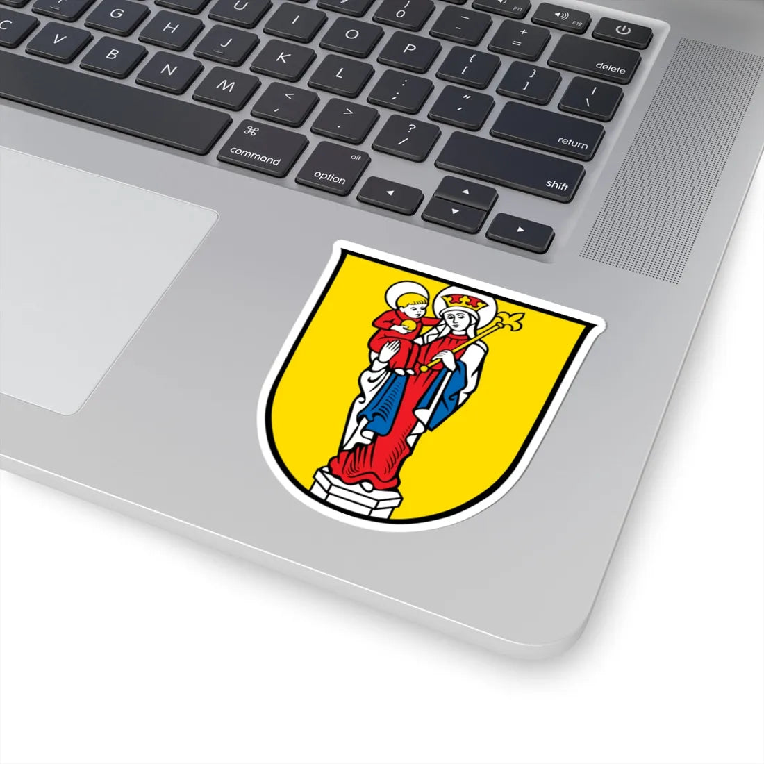 DEU Altötting COA (Germany) (Coat of Arms) STICKER Vinyl Kiss-Cut Decal - The Sticker Space