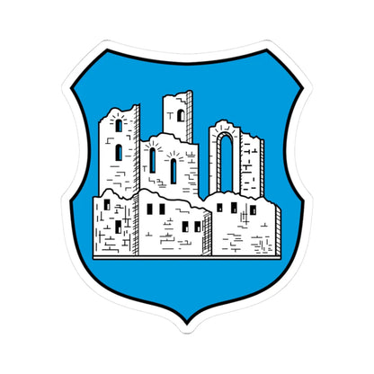 DEU Altusried COA (Germany) (Coat of Arms) STICKER Vinyl Kiss-Cut Decal 3 Inch White - The Sticker Space