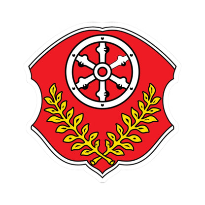 DEU Alzenau i. UFr. COA (Germany) (Coat of Arms) STICKER Vinyl Kiss-Cut Decal 2 Inch White - The Sticker Space