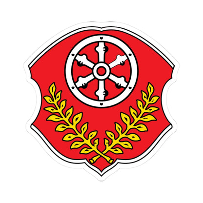 DEU Alzenau i. UFr. COA (Germany) (Coat of Arms) STICKER Vinyl Kiss-Cut Decal 3 Inch White - The Sticker Space