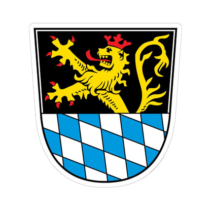 DEU Amberg COA (Germany) (Coat of Arms) STICKER Vinyl Kiss-Cut Decal 6 Inch White - The Sticker Space