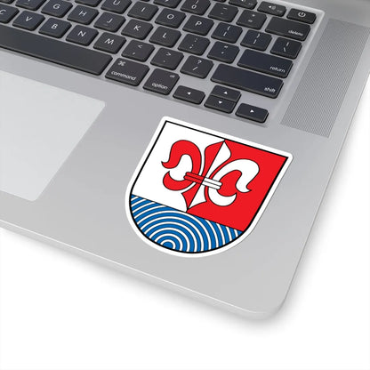 DEU Amberg Unterallgäu COA (Germany) (Coat of Arms) STICKER Vinyl Kiss-Cut Decal - The Sticker Space