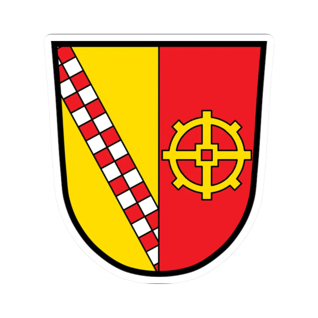 DEU Ammerndorf COA (Germany) (Coat of Arms) STICKER Vinyl Kiss-Cut Decal - The Sticker Space