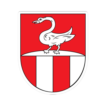 DEU Ammerthal COA (Germany) (Coat of Arms) STICKER Vinyl Kiss-Cut Decal 3 Inch White - The Sticker Space