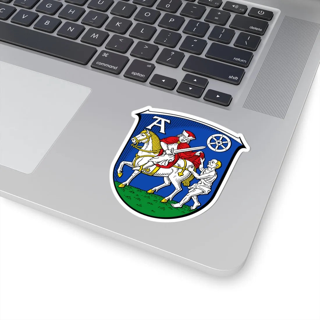 DEU Amöneburg COA (Germany) (Coat of Arms) STICKER Vinyl Kiss-Cut Decal - The Sticker Space