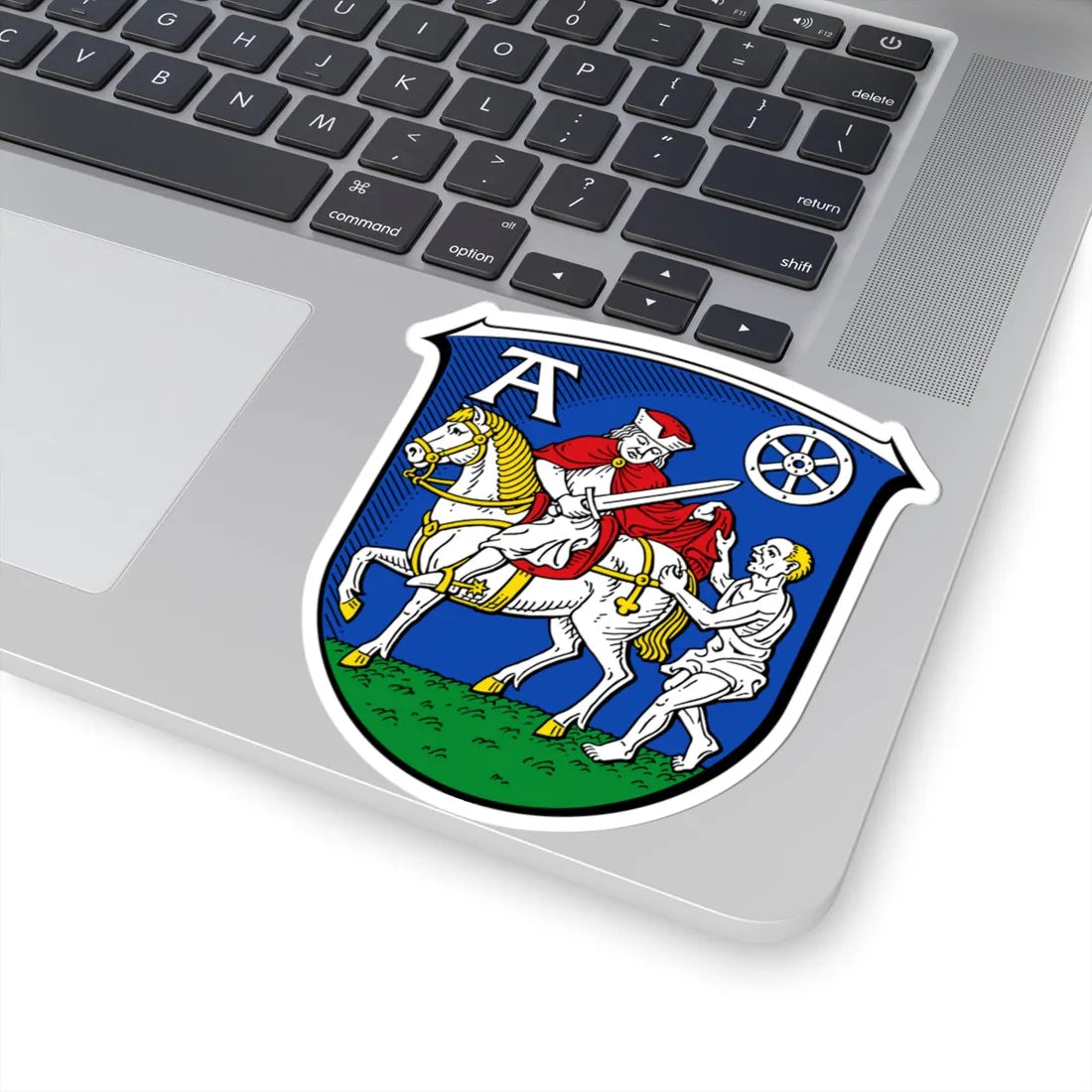 DEU Amöneburg COA (Germany) (Coat of Arms) STICKER Vinyl Kiss-Cut Decal - The Sticker Space