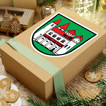 DEU Amorbach COA (Germany) (Coat of Arms) STICKER Vinyl Kiss-Cut Decal - The Sticker Space