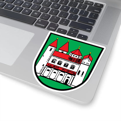DEU Amorbach COA (Germany) (Coat of Arms) STICKER Vinyl Kiss-Cut Decal - The Sticker Space