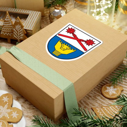 DEU Ampfing COA (Germany) (Coat of Arms) STICKER Vinyl Kiss-Cut Decal - The Sticker Space