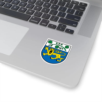 DEU Andechs COA (Germany) (Coat of Arms) STICKER Vinyl Kiss-Cut Decal - The Sticker Space