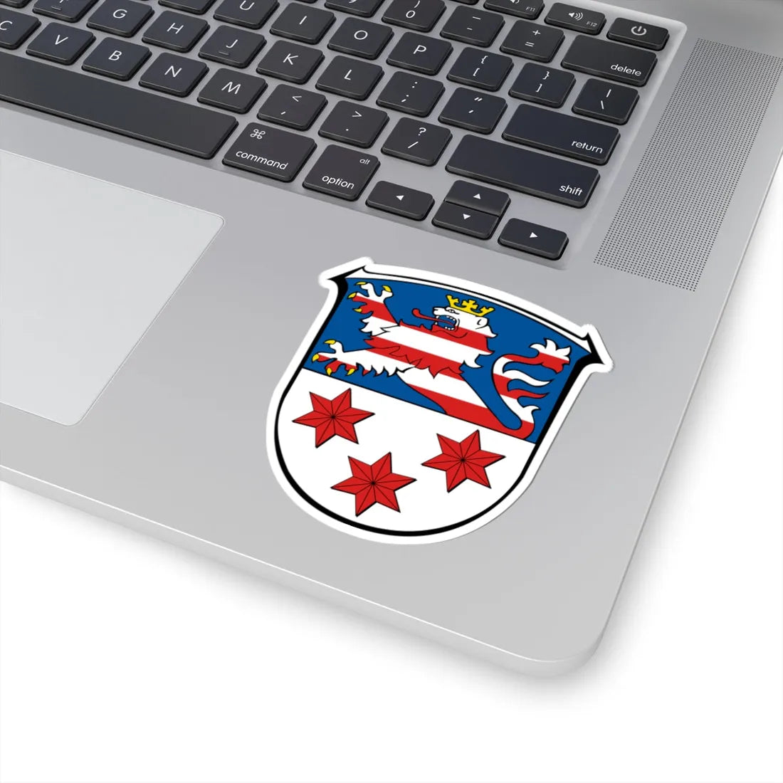 DEU Angelburg COA (Germany) (Coat of Arms) STICKER Vinyl Kiss-Cut Decal - The Sticker Space