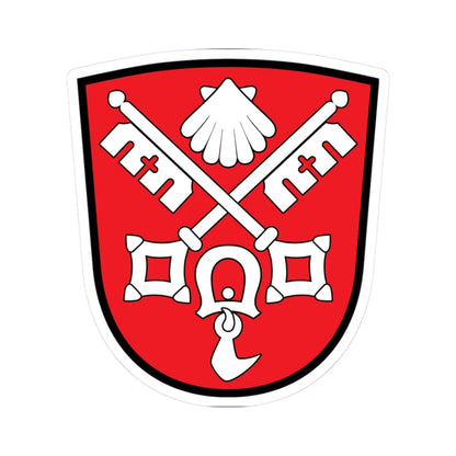 DEU Anger COA (Germany) (Coat of Arms) STICKER Vinyl Kiss-Cut Decal 3 Inch White - The Sticker Space