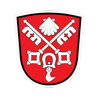 DEU Anger COA (Germany) (Coat of Arms) STICKER Vinyl Kiss-Cut Decal 6 Inch White - The Sticker Space