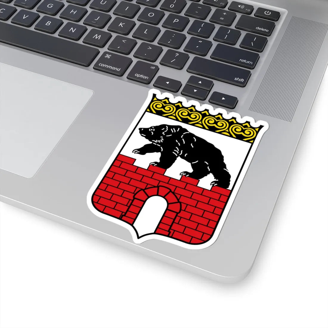 DEU Anhalt 1924-1945 COA (Germany) (Coat of Arms) STICKER Vinyl Kiss-Cut Decal - The Sticker Space