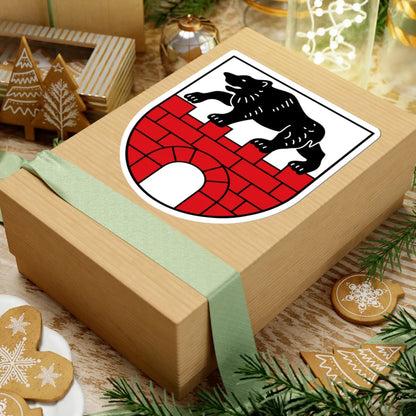 DEU Anhalt COA simplified (Germany) (Coat of Arms) STICKER Vinyl Kiss-Cut Decal - The Sticker Space