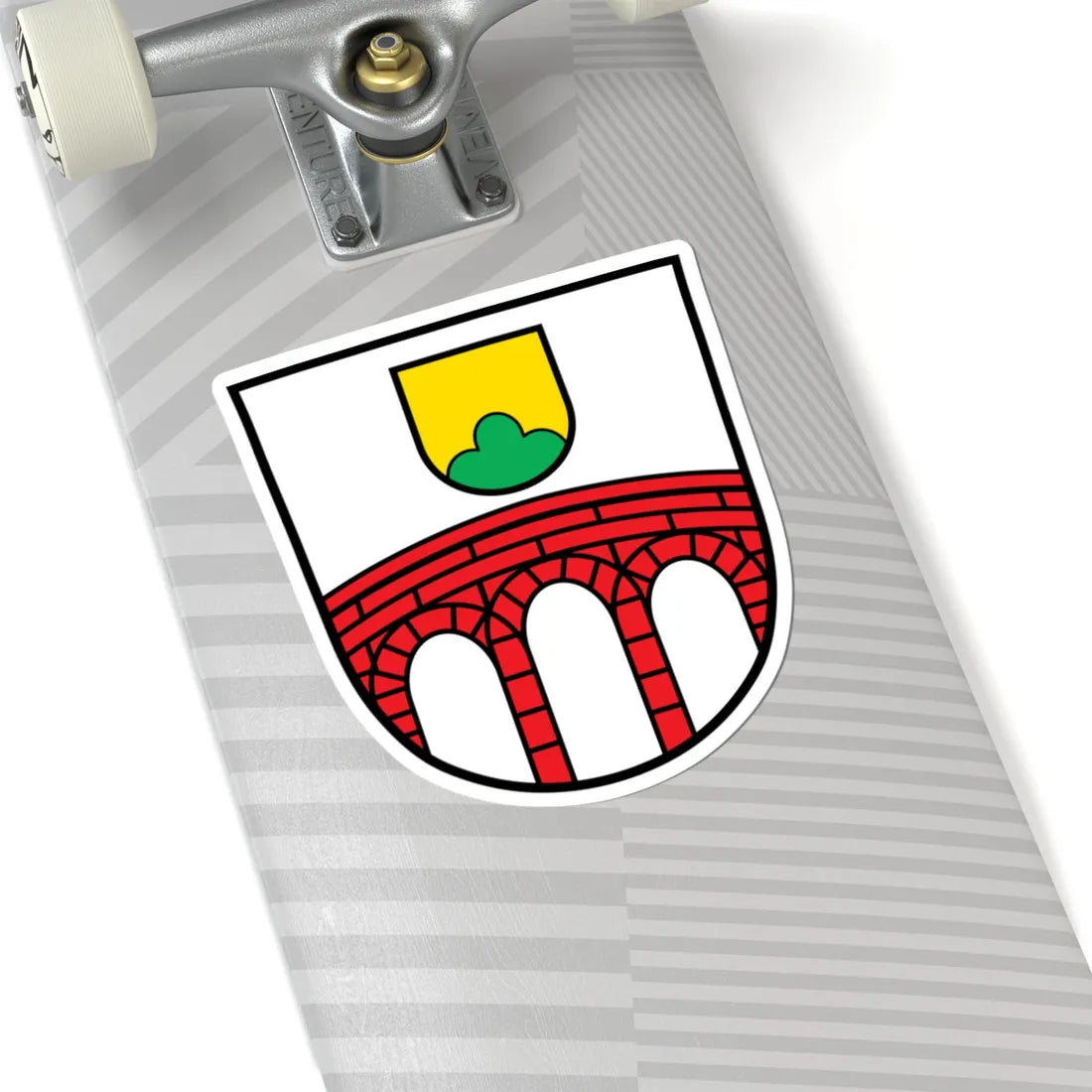 DEU Arnbruck COA (Germany) (Coat of Arms) STICKER Vinyl Kiss-Cut Decal - The Sticker Space