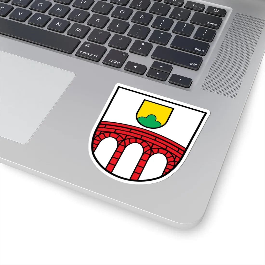 DEU Arnbruck COA (Germany) (Coat of Arms) STICKER Vinyl Kiss-Cut Decal - The Sticker Space