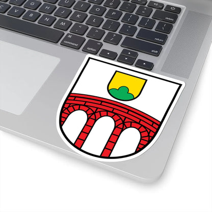 DEU Arnbruck COA (Germany) (Coat of Arms) STICKER Vinyl Kiss-Cut Decal - The Sticker Space