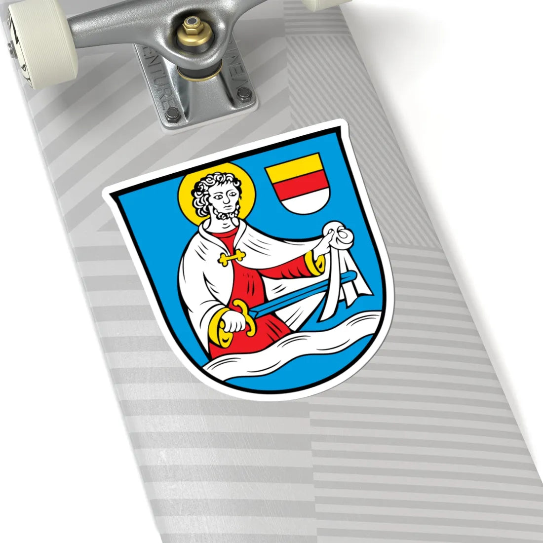 DEU Arnschwang COA (Germany) (Coat of Arms) STICKER Vinyl Kiss-Cut Decal - The Sticker Space