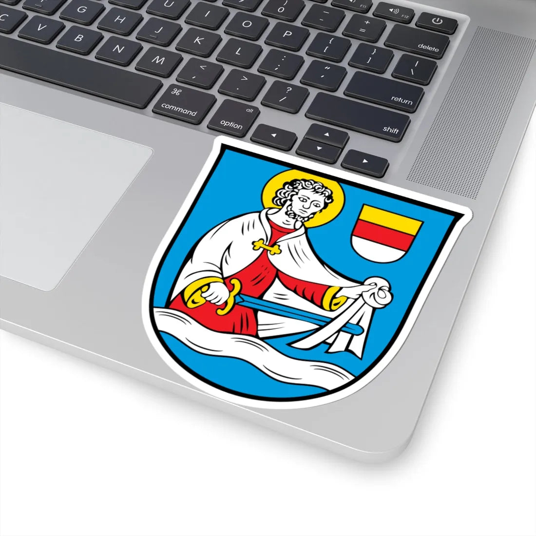 DEU Arnschwang COA (Germany) (Coat of Arms) STICKER Vinyl Kiss-Cut Decal - The Sticker Space