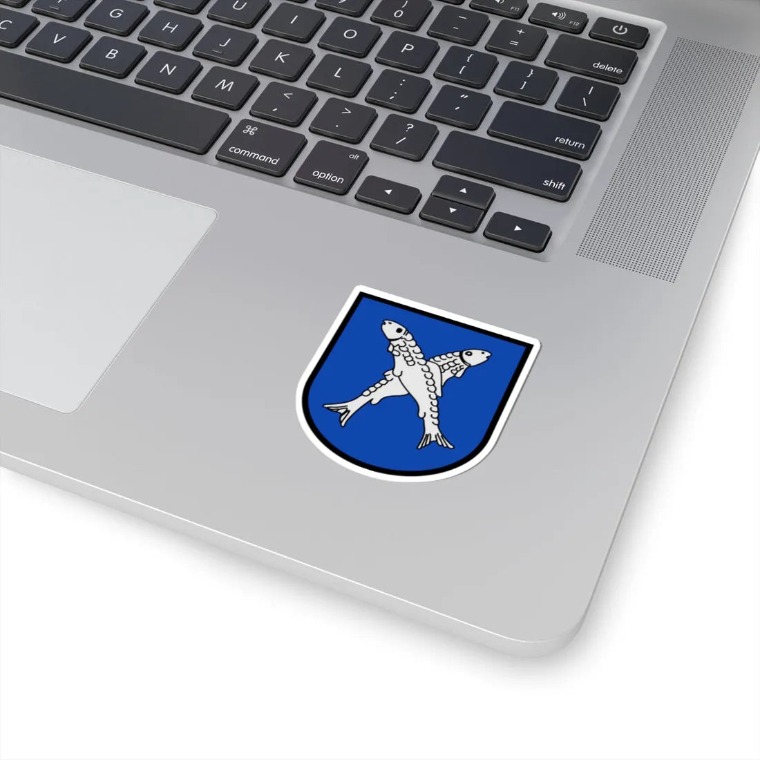 DEU Arnsdorf-Fischbach COA (Germany) (Coat of Arms) STICKER Vinyl Kiss-Cut Decal - The Sticker Space