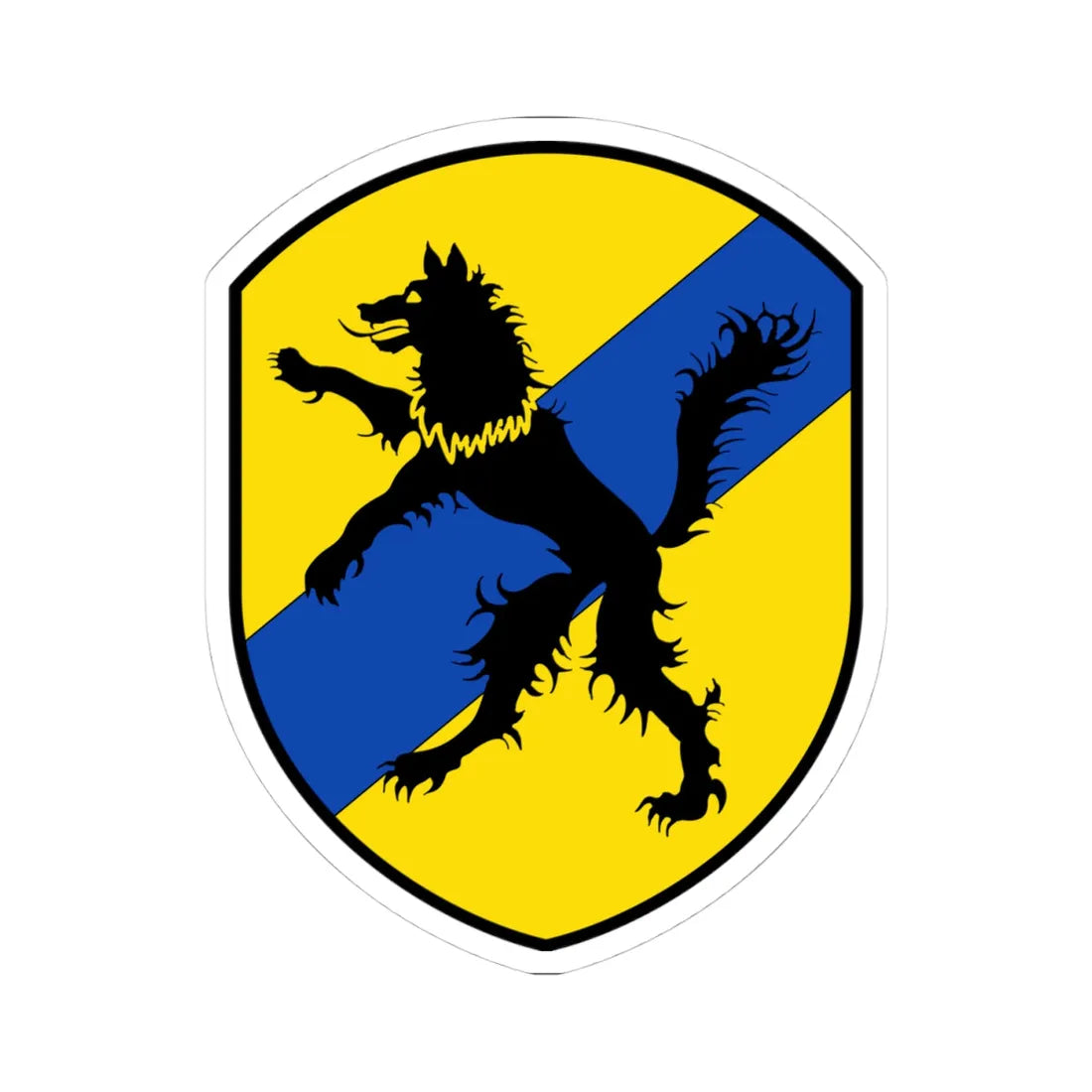 DEU Arnsdorf-Kleinwolmsdorf COA (Germany) (Coat of Arms) STICKER Vinyl Kiss-Cut Decal - The Sticker Space