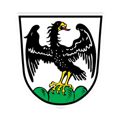 DEU Arnstein Unterfranken COA (Germany) (Coat of Arms) STICKER Vinyl Kiss-Cut Decal 2 Inch White - The Sticker Space