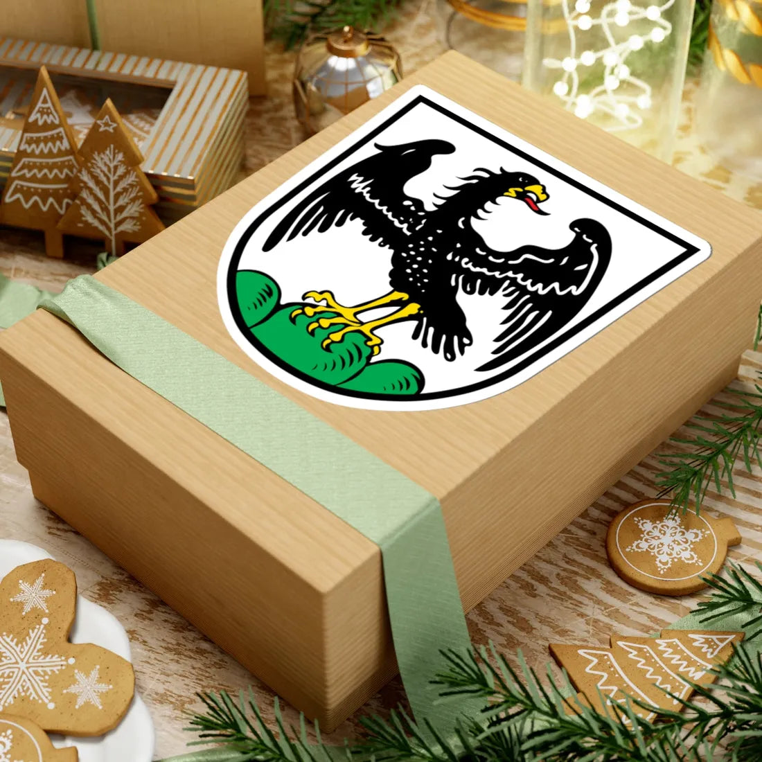 DEU Arnstein Unterfranken COA (Germany) (Coat of Arms) STICKER Vinyl Kiss-Cut Decal - The Sticker Space