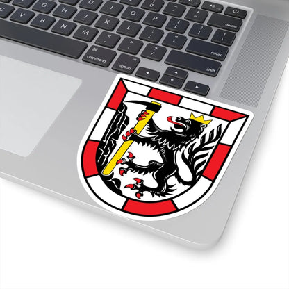 DEU Arzberg Oberfranken COA (Germany) (Coat of Arms) STICKER Vinyl Kiss-Cut Decal - The Sticker Space