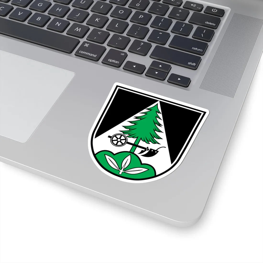 DEU Ascha Niederbayern COA (Germany) (Coat of Arms) STICKER Vinyl Kiss-Cut Decal - The Sticker Space