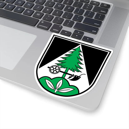 DEU Ascha Niederbayern COA (Germany) (Coat of Arms) STICKER Vinyl Kiss-Cut Decal - The Sticker Space