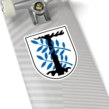 DEU Aschheim COA (Germany) (Coat of Arms) STICKER Vinyl Kiss-Cut Decal - The Sticker Space