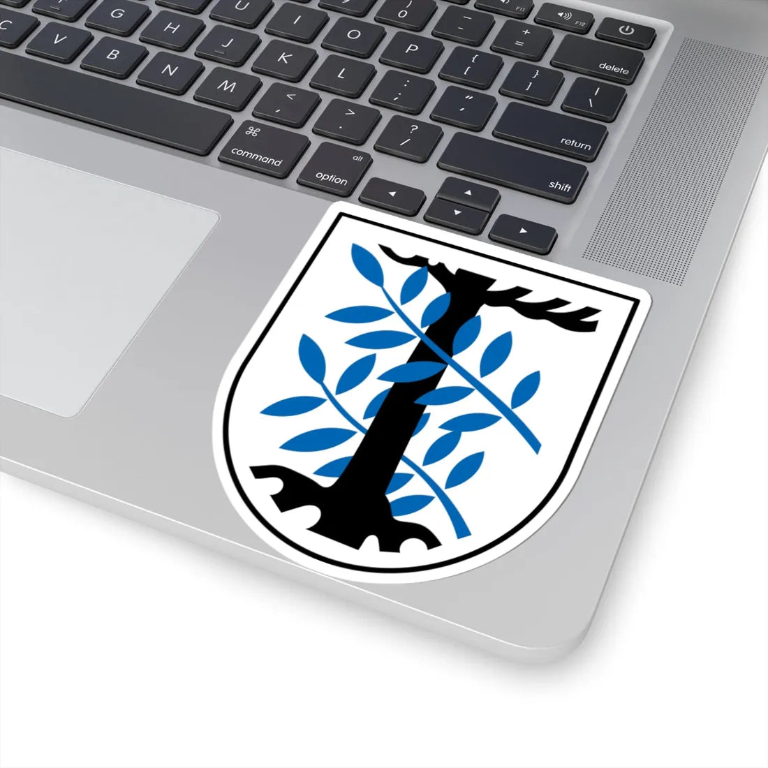 DEU Aschheim COA (Germany) (Coat of Arms) STICKER Vinyl Kiss-Cut Decal - The Sticker Space