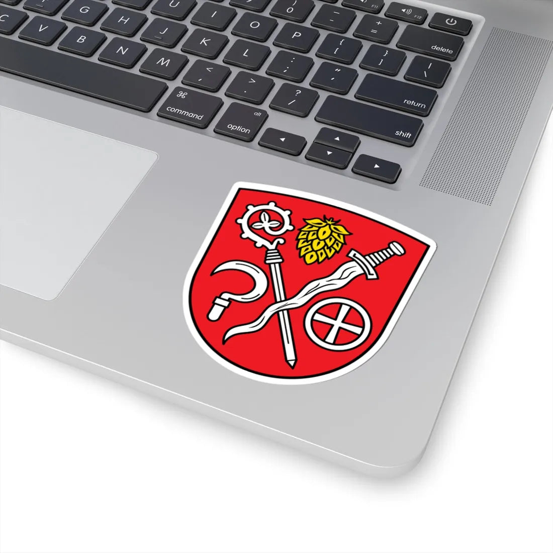 DEU Attenhofen COA (Germany) (Coat of Arms) STICKER Vinyl Kiss-Cut Decal - The Sticker Space