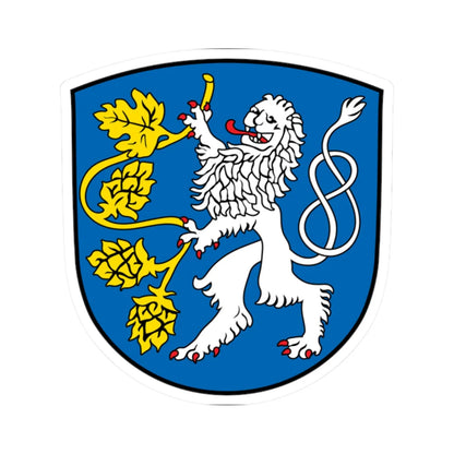 DEU Attenkirchen COA (Germany) (Coat of Arms) STICKER Vinyl Kiss-Cut Decal 2 Inch White - The Sticker Space