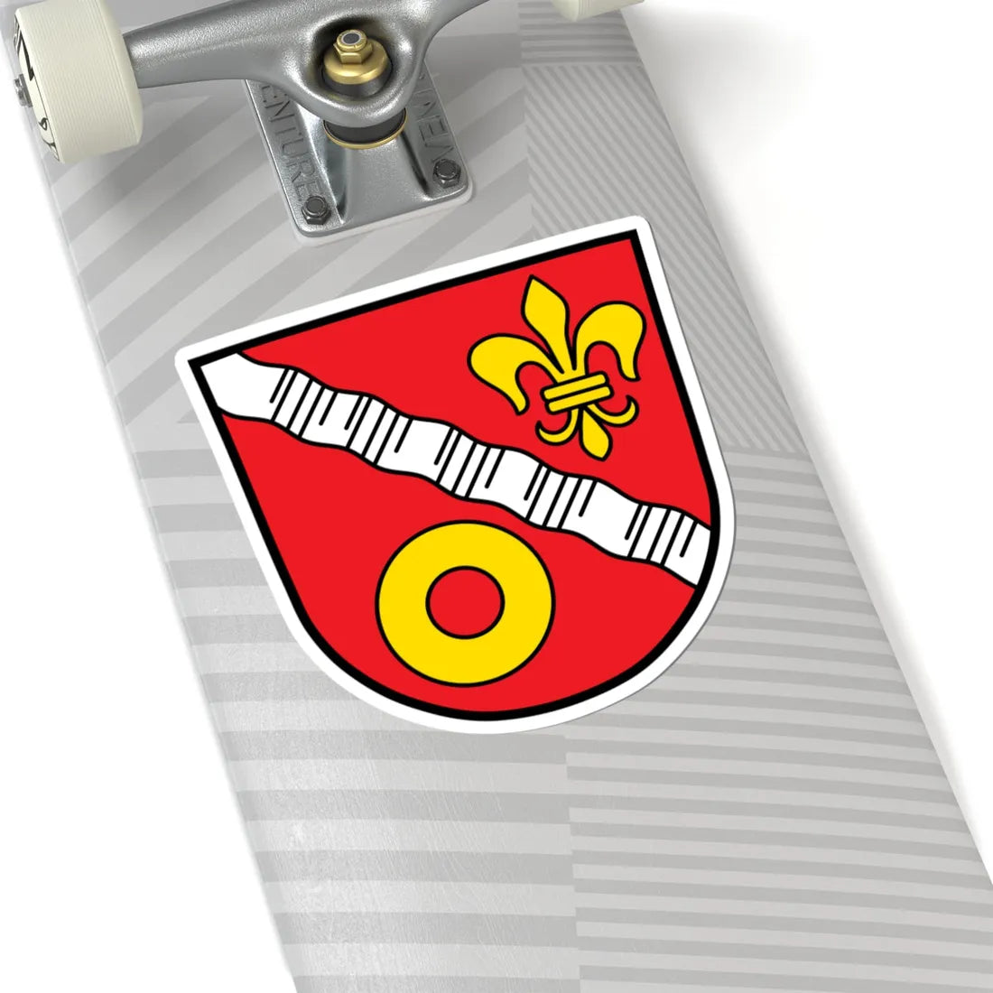 DEU Atting COA (Germany) (Coat of Arms) STICKER Vinyl Kiss-Cut Decal - The Sticker Space