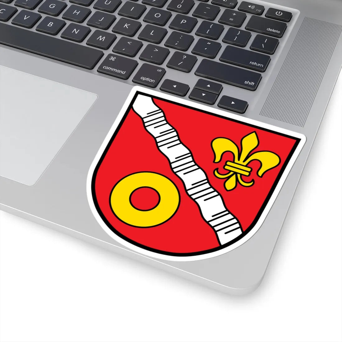 DEU Atting COA (Germany) (Coat of Arms) STICKER Vinyl Kiss-Cut Decal - The Sticker Space