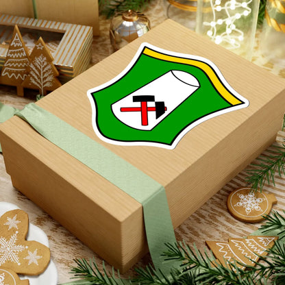 DEU Au bei Berchtesgaden COA (Germany) (Coat of Arms) STICKER Vinyl Kiss-Cut Decal - The Sticker Space